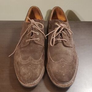 Polo Ralph Lauren Suede Brown Oxfords